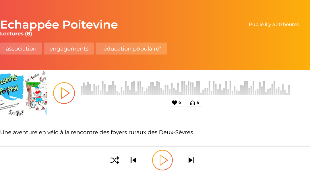 Podcast L’échappée poitevine