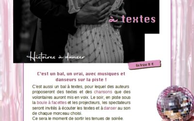 Bal à textes