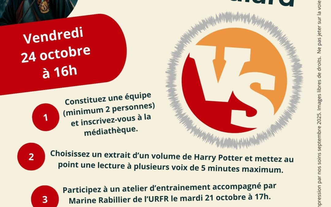 Battle de lecture Harry Potter