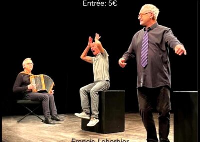 Spectacle Poitevinologue, voyage intime en parlanjhe