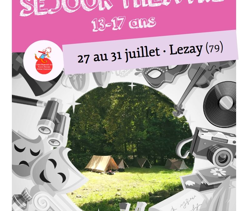 Séjour théâtre 13-17 ans